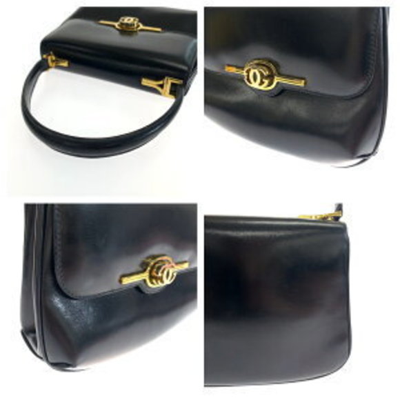 GUCCI Black Leather Handbag - Picture 5 of 9